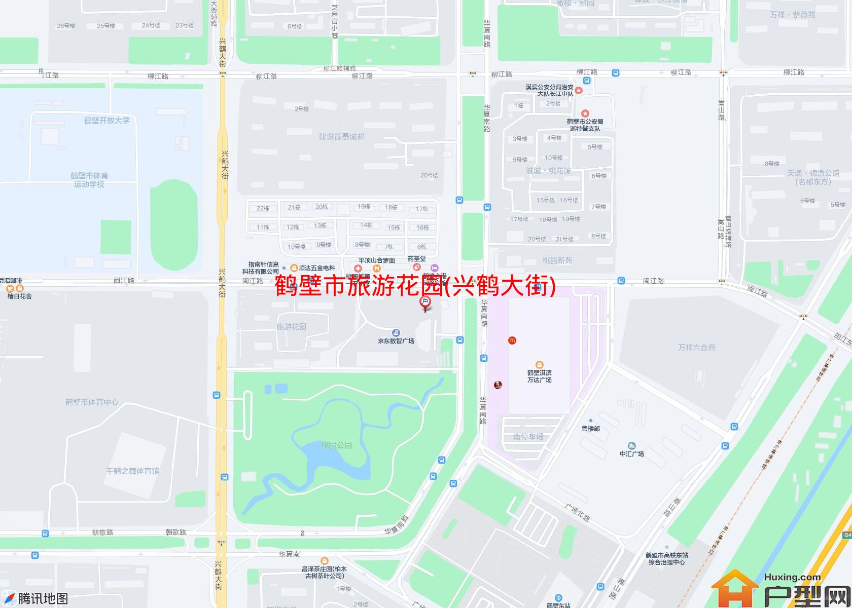 旅游花园(兴鹤大街)小区 - 户型网