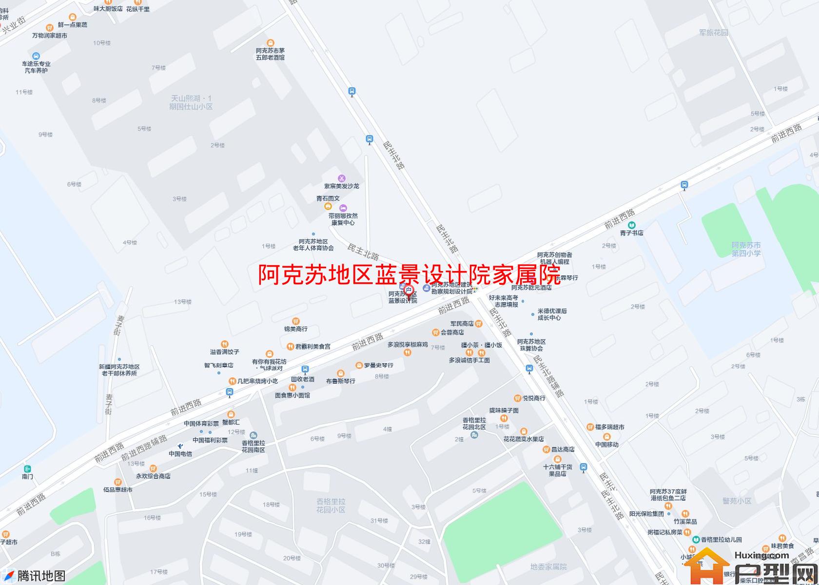蓝景设计院家属院(北大街)小区 - 户型网