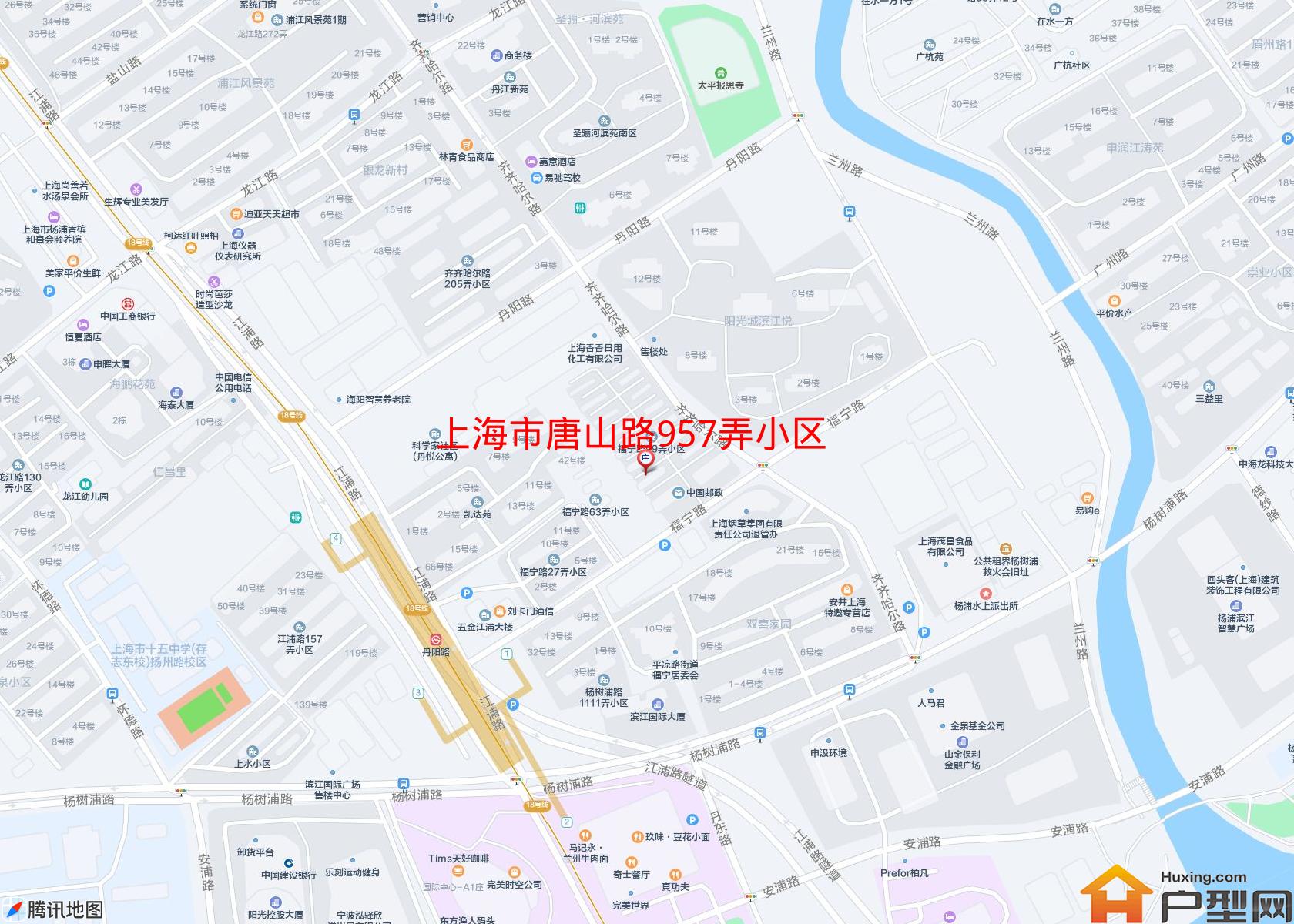 唐山路957弄小区小区 - 户型网