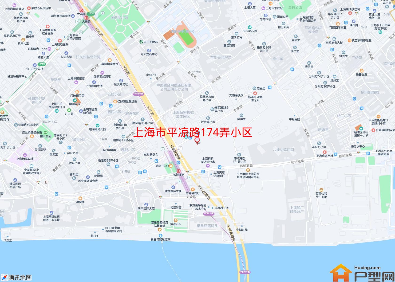 平凉路174弄小区小区 - 户型网