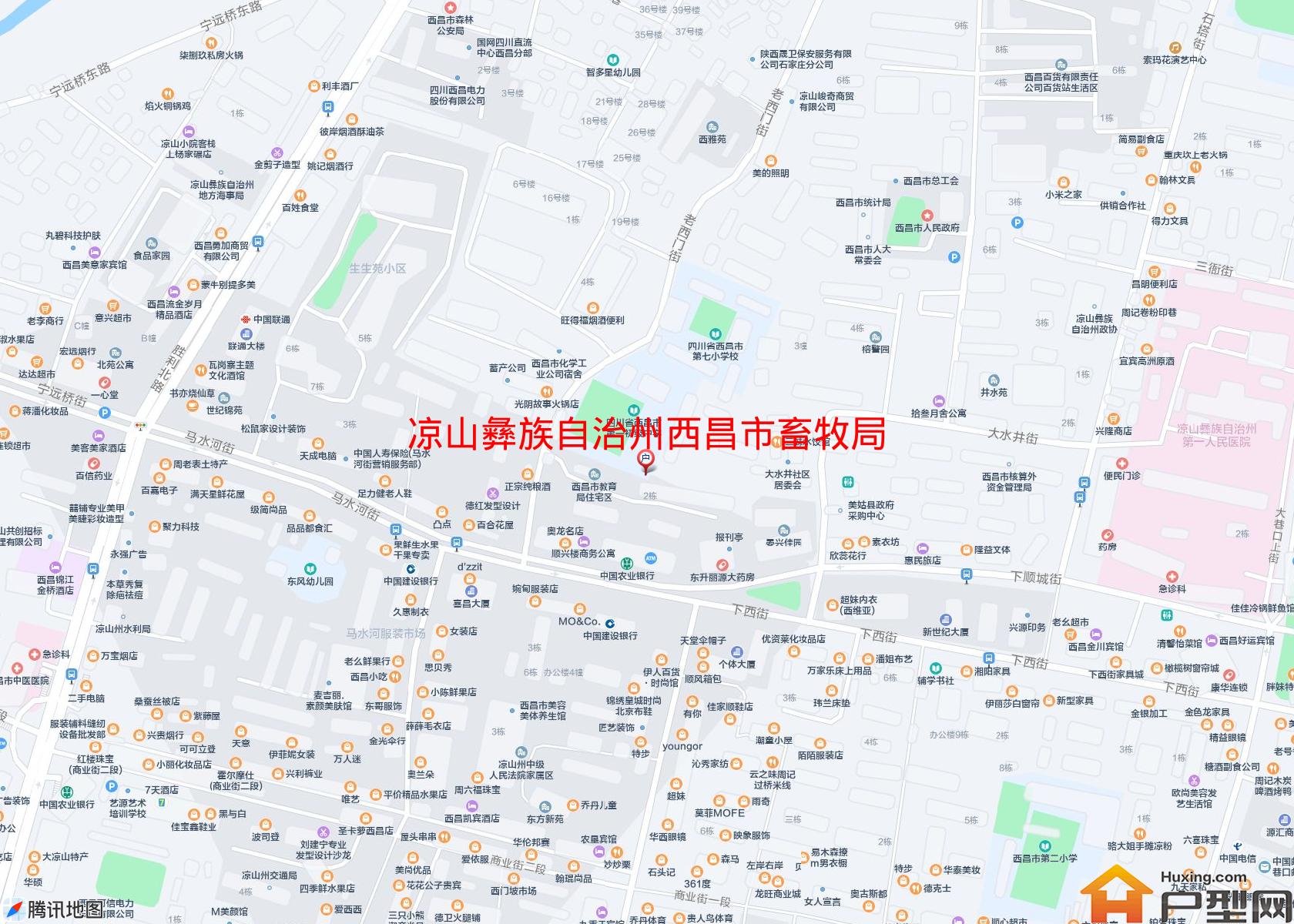 西昌市畜牧局住宅区(上顺城街)小区 - 户型网