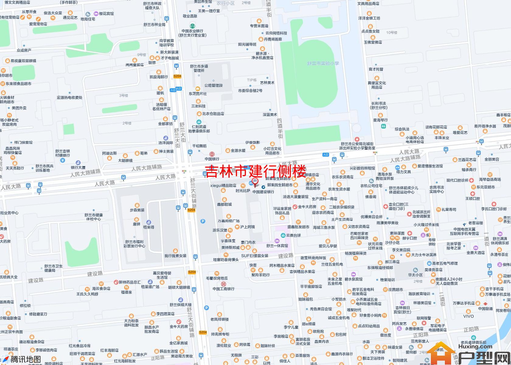 建行侧楼小区 - 户型网