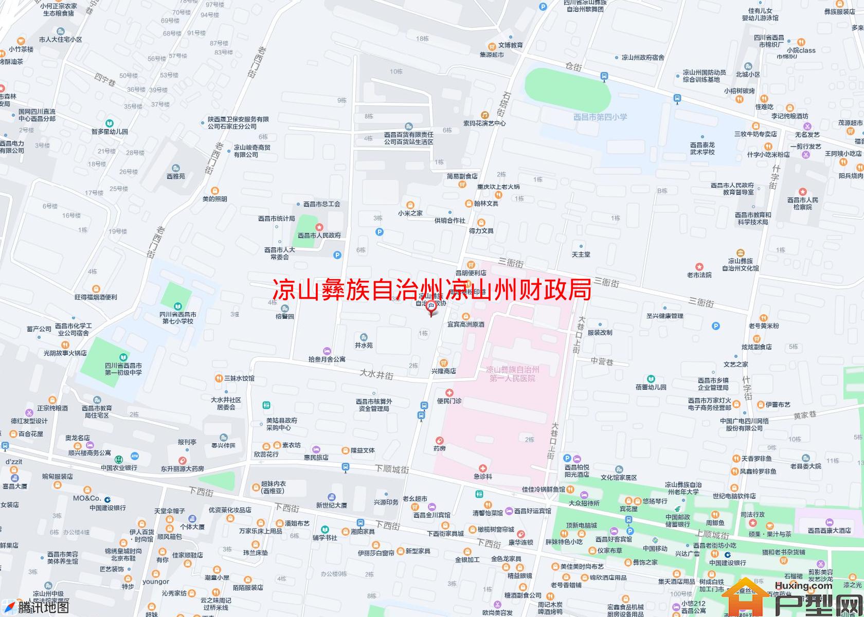 凉山州财政局家属区(平原南路)小区 - 户型网