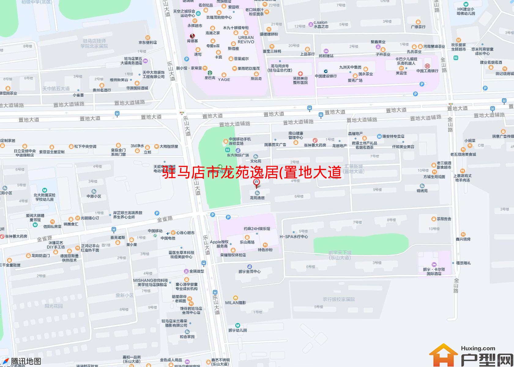 龙苑逸居(置地大道)小区 - 户型网