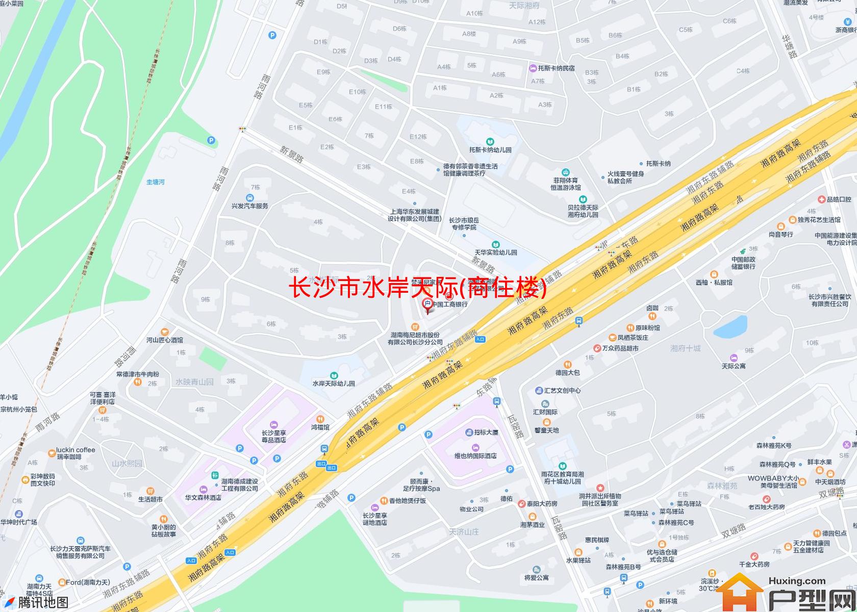 水岸天际(商住楼)小区 - 户型网