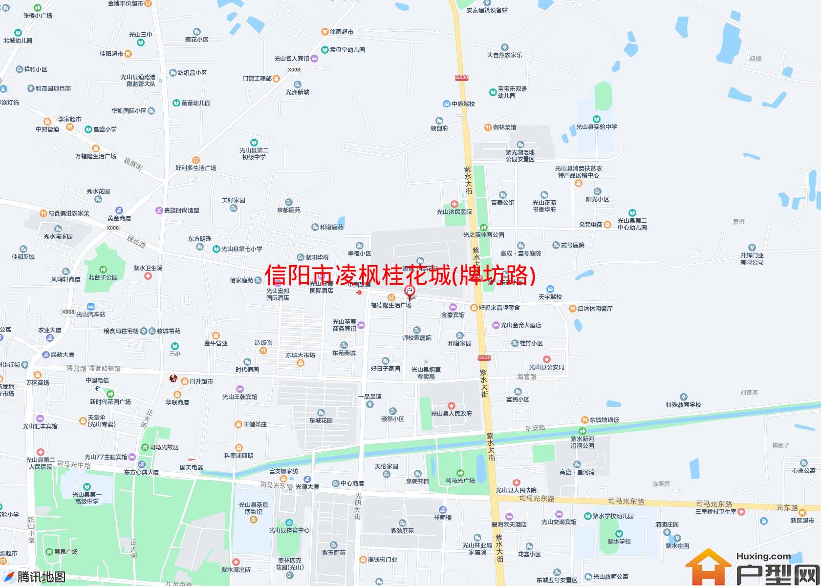 凌枫桂花城(牌坊路)小区 - 户型网