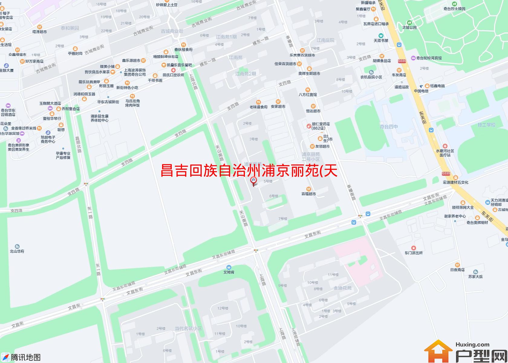 浦京丽苑(天山南路)小区 - 户型网