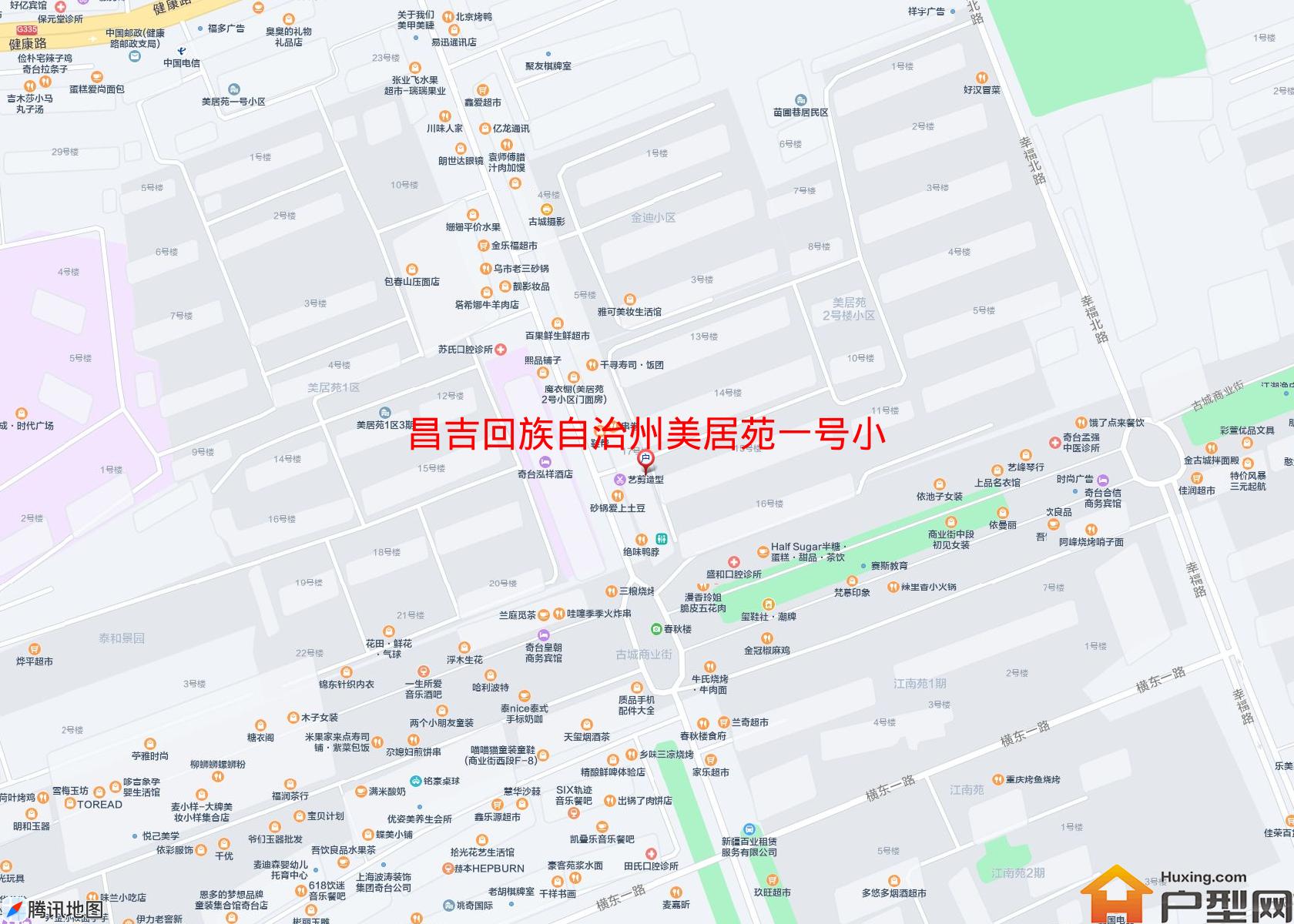 美居苑一号小区(天山南路)小区 - 户型网
