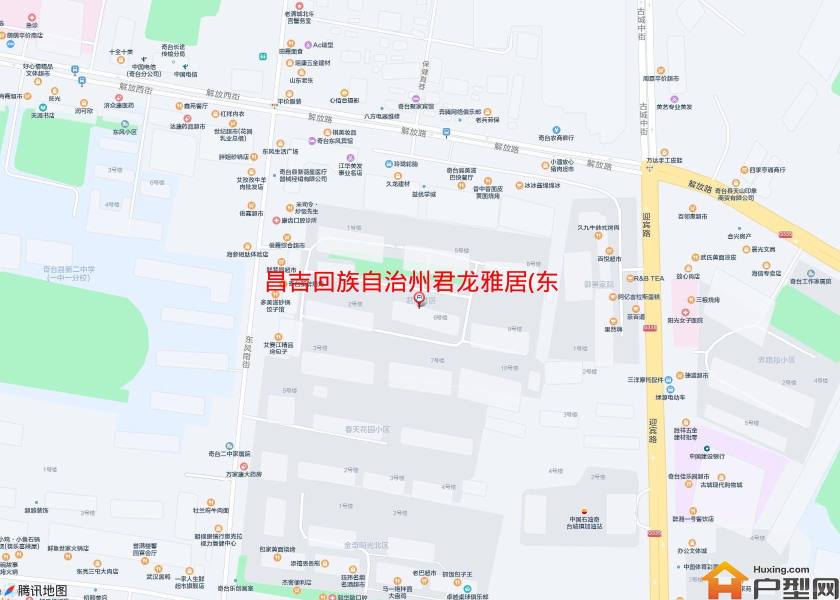 君龙雅居(东风中街)小区 - 户型网