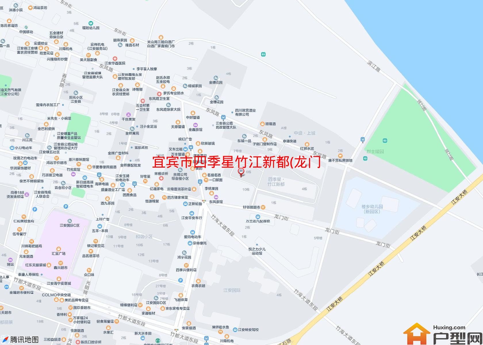 四季星竹江新都(龙门街30号)小区 - 户型网