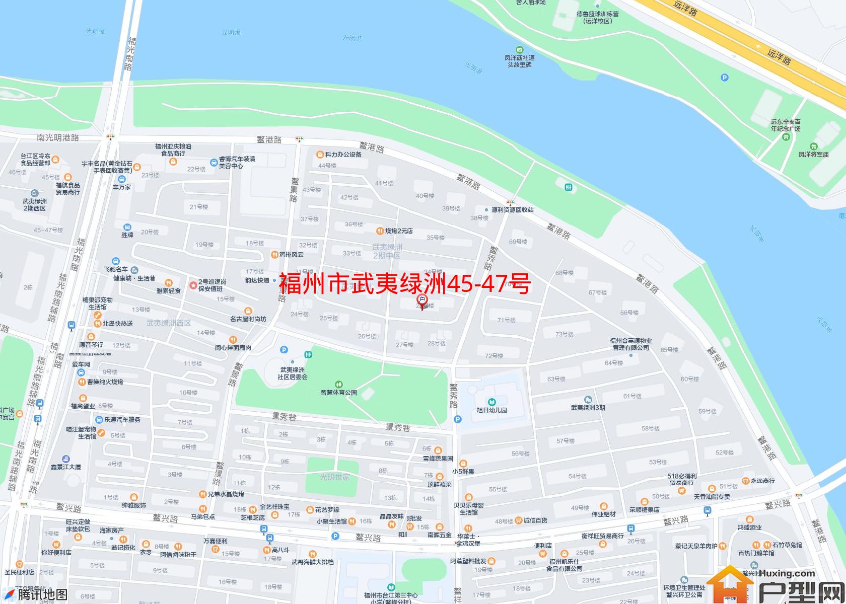 武夷绿洲45-47号楼小区 - 户型网