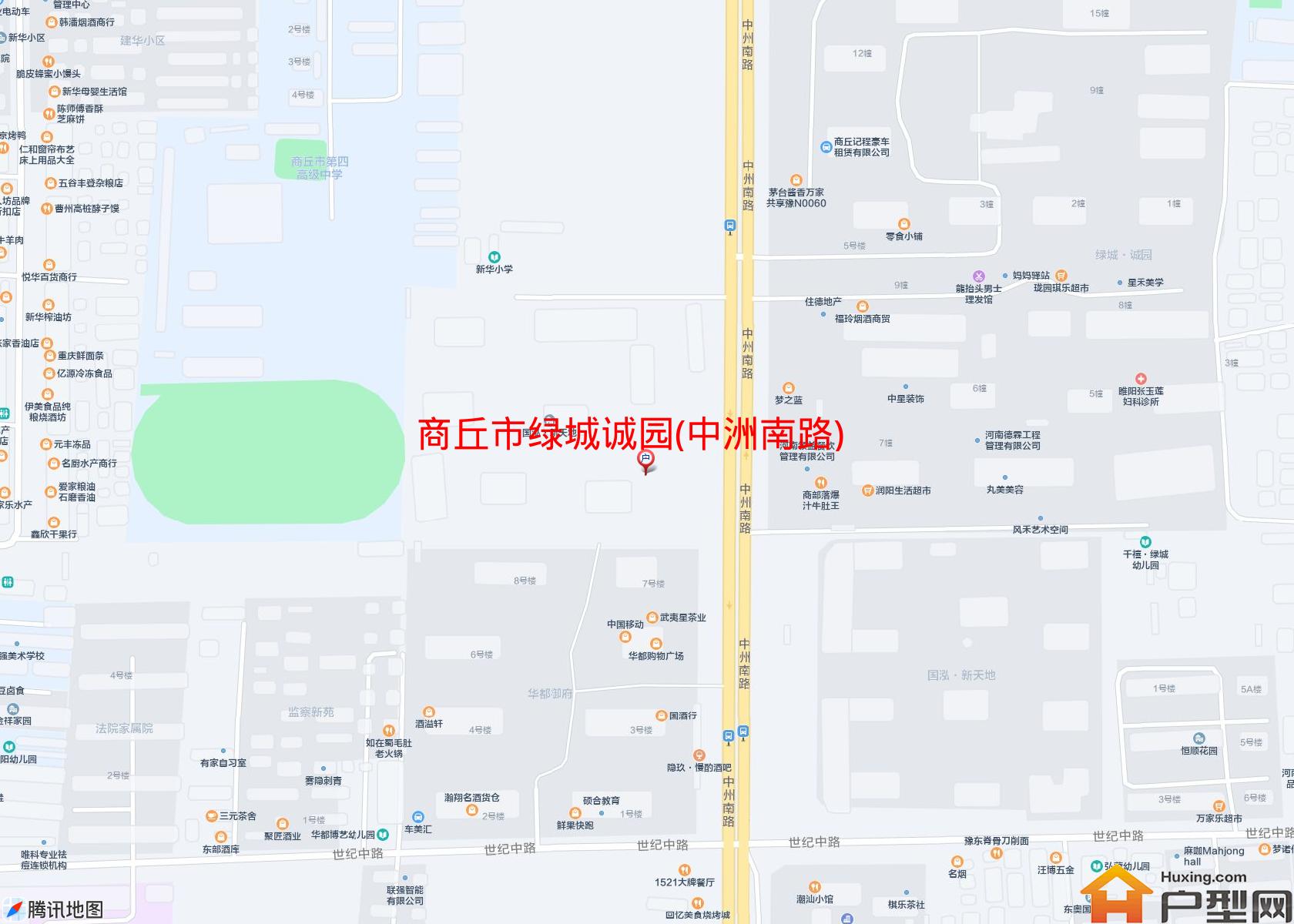 绿城诚园(中洲南路)小区 - 户型网