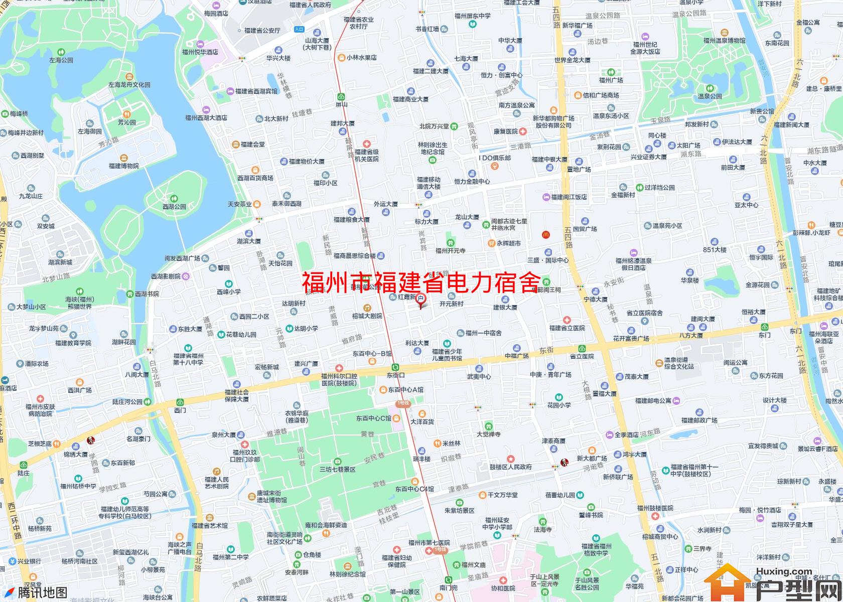 福建省电力宿舍小区 - 户型网