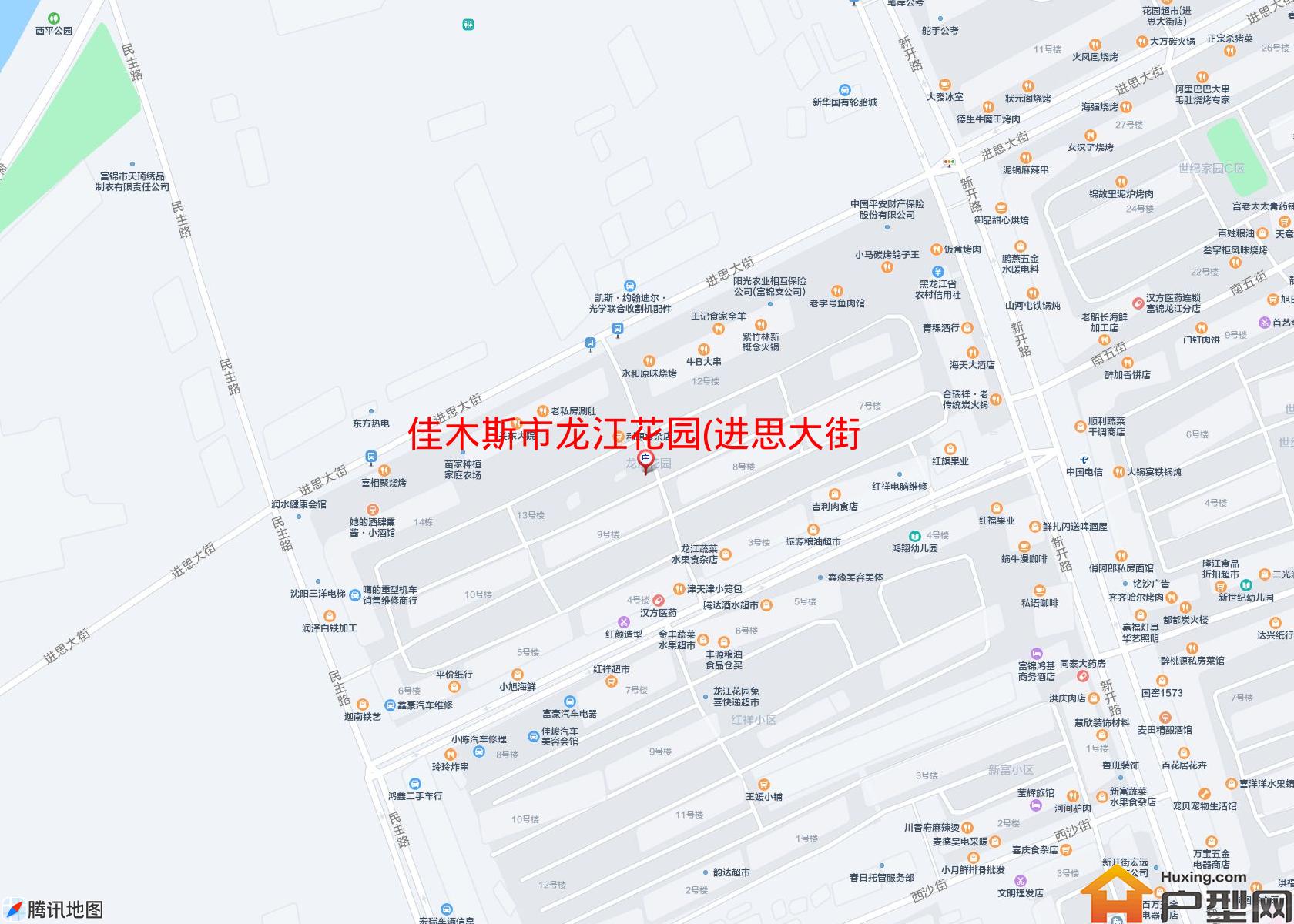 龙江花园(进思大街)小区 - 户型网