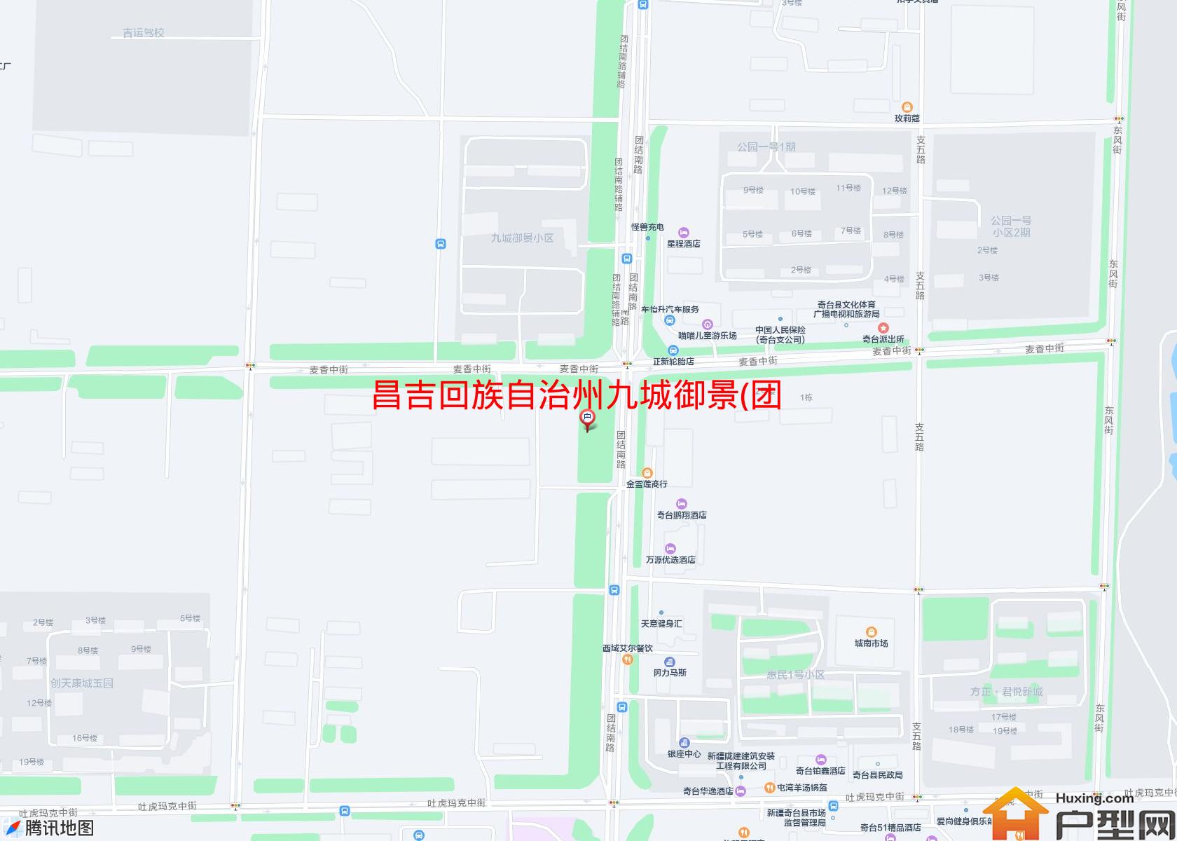 九城御景(团结路)小区 - 户型网