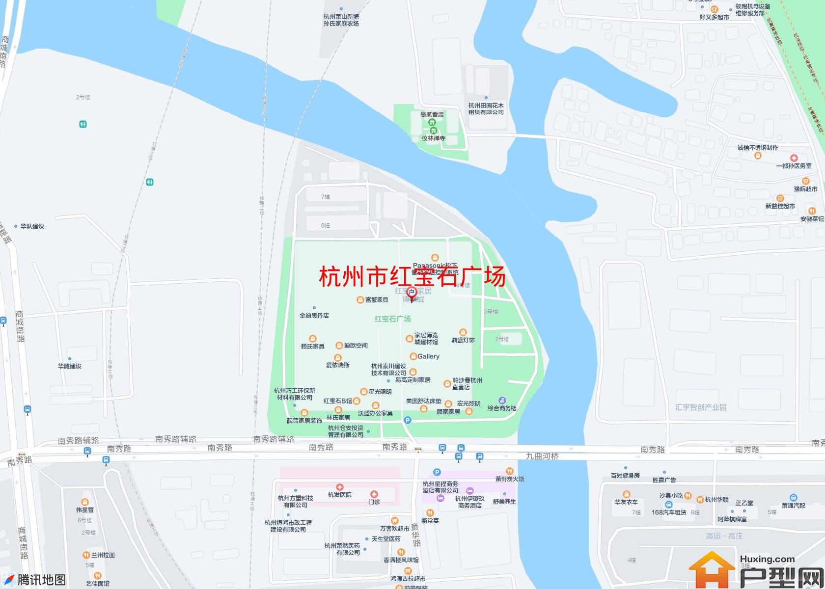 红宝石广场小区 - 户型网