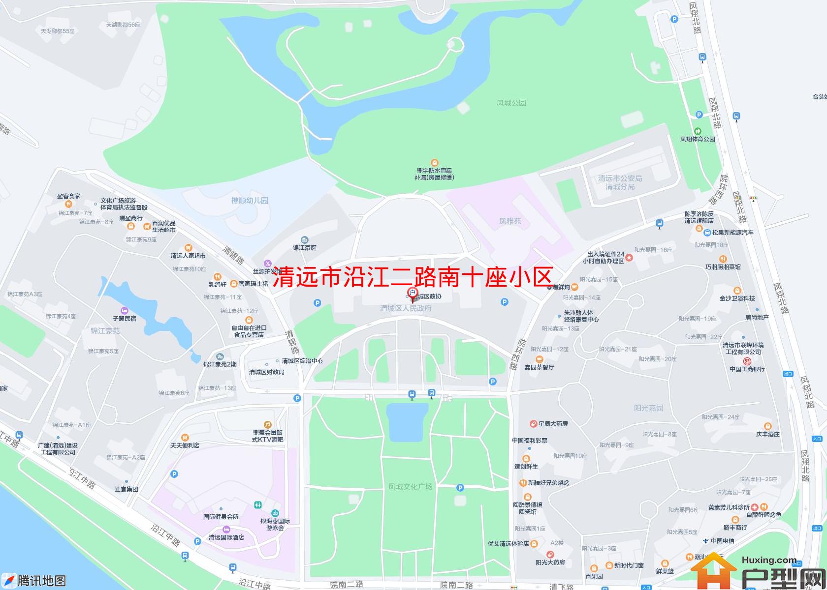 沿江二路南十座小区小区 - 户型网