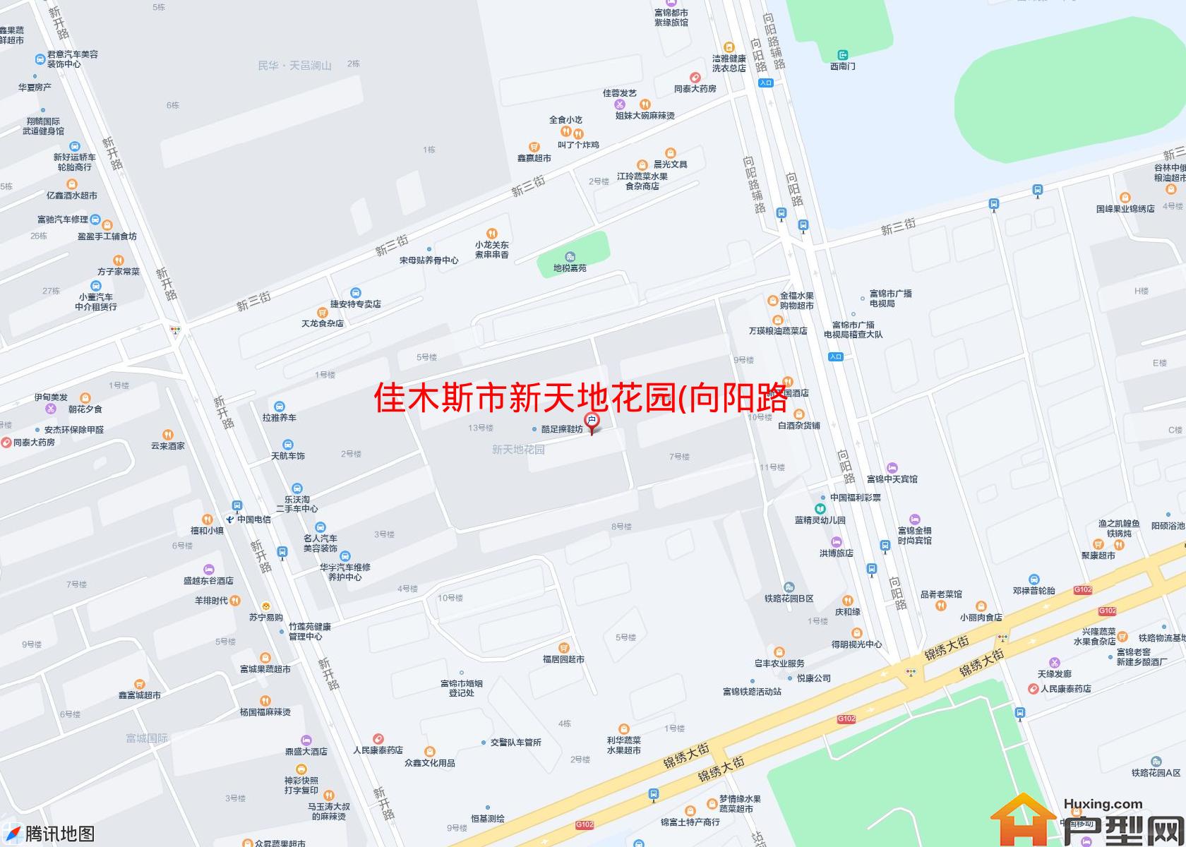 新天地花园(向阳路)小区 - 户型网