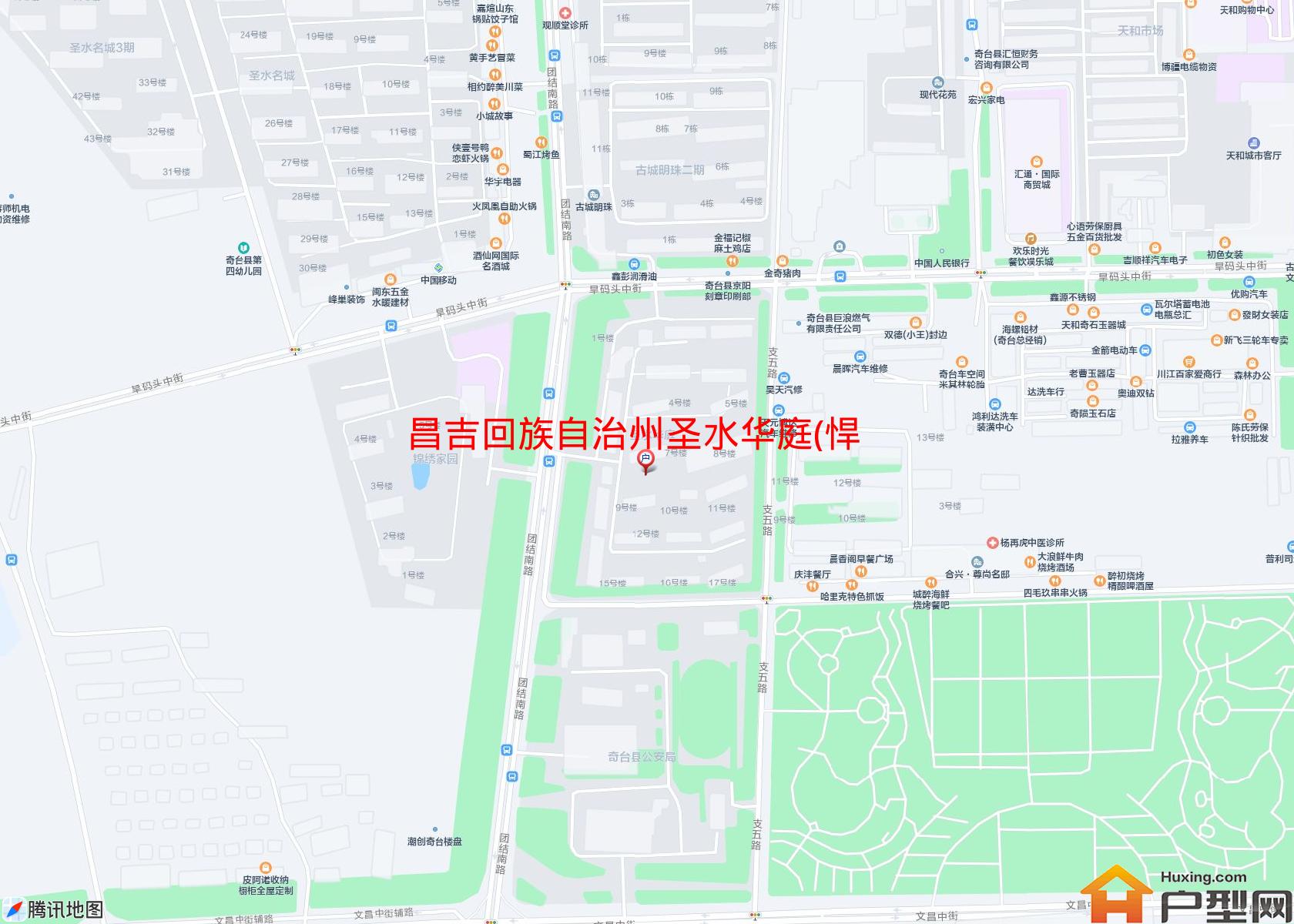 圣水华庭(悍马中街)小区 - 户型网