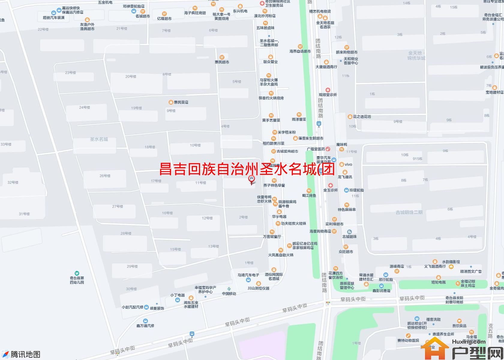 圣水名城(团结南路)小区 - 户型网