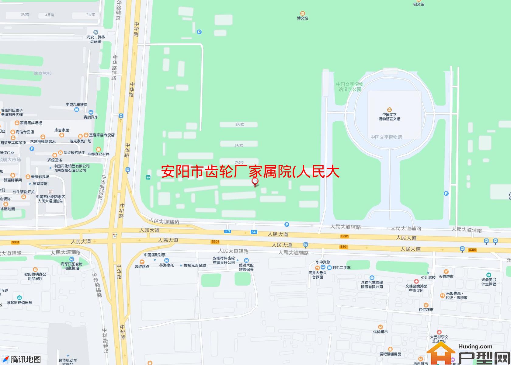 齿轮厂家属院(人民大道)小区 - 户型网