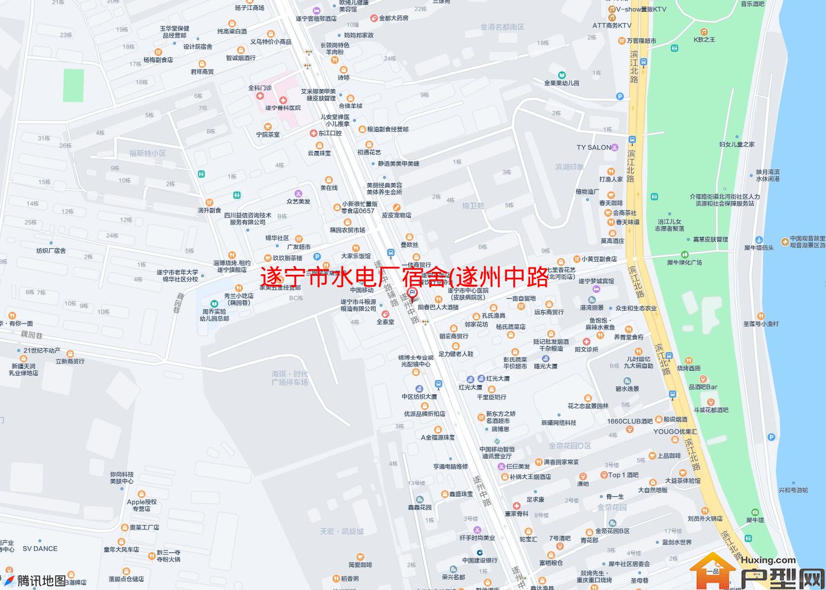 水电厂宿舍(遂州中路446号)小区 - 户型网