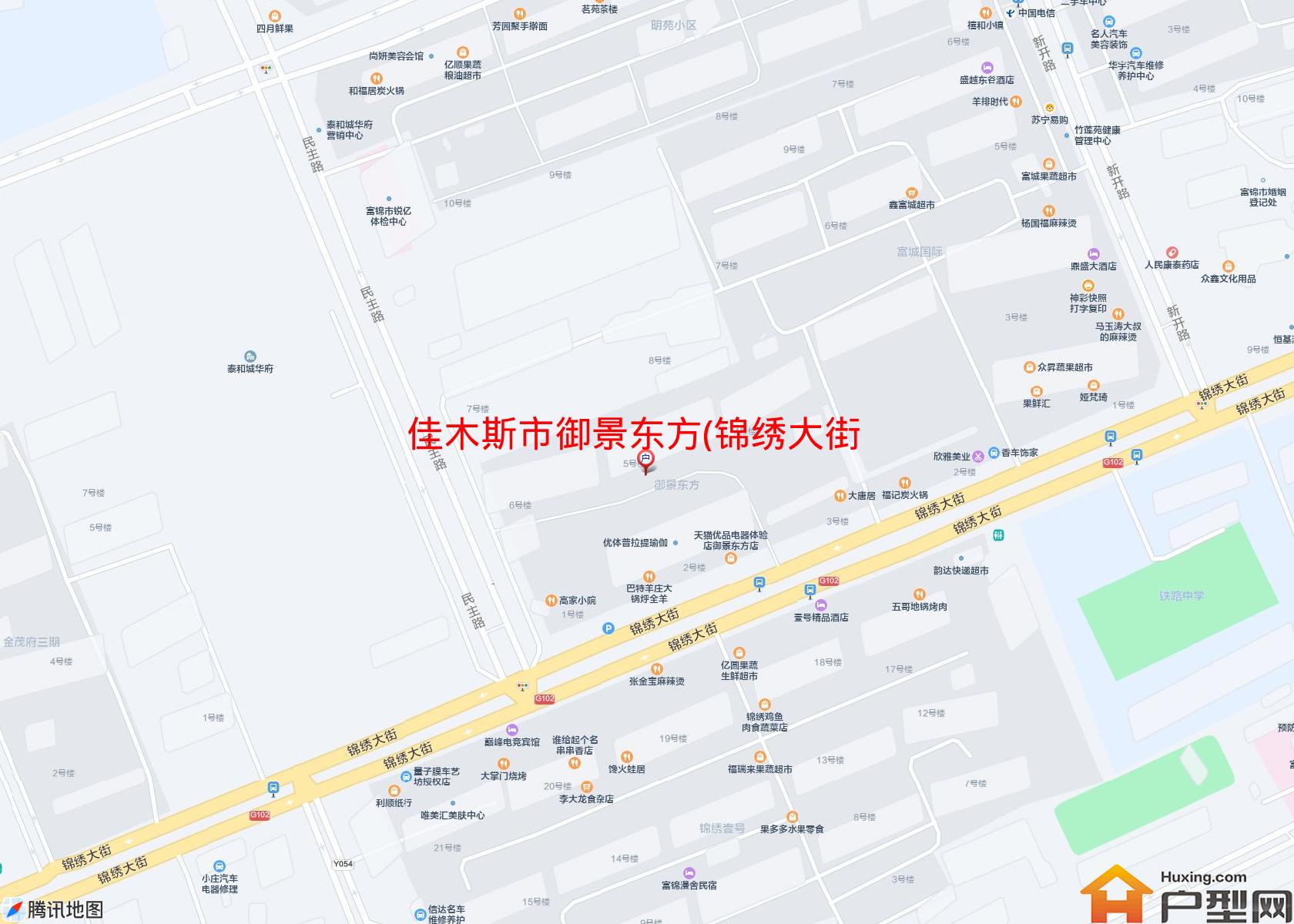 御景东方(锦绣大街223号)小区 - 户型网