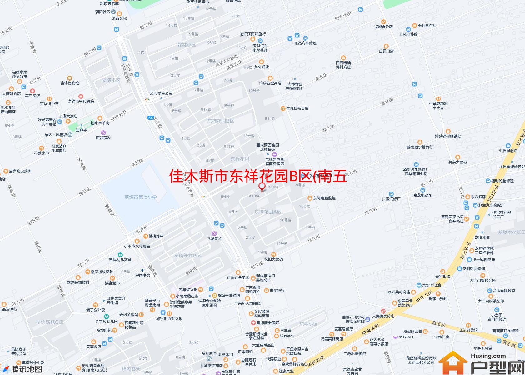 东祥花园B区(南五街)小区 - 户型网