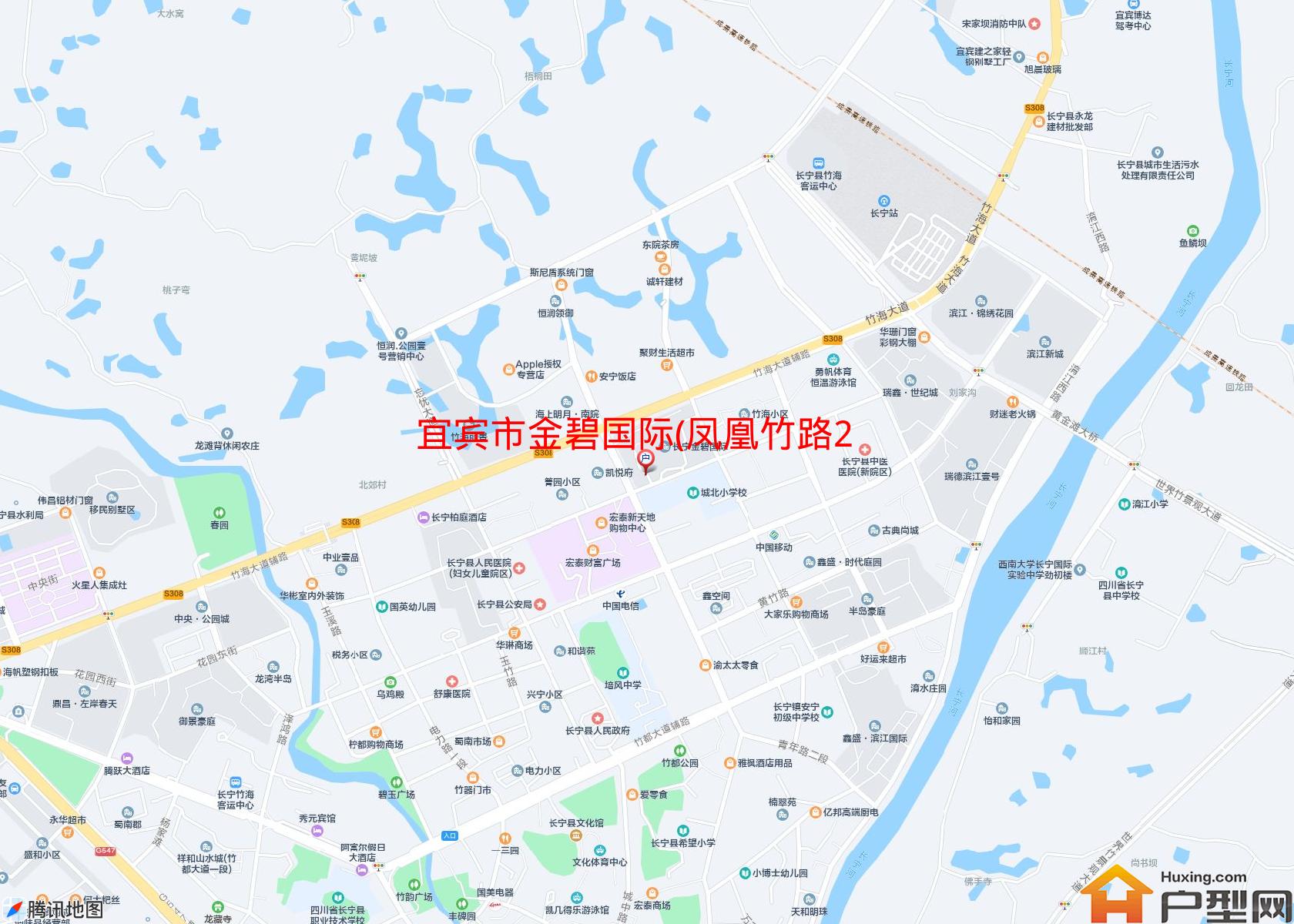 金碧国际(凤凰竹路269路)小区 - 户型网
