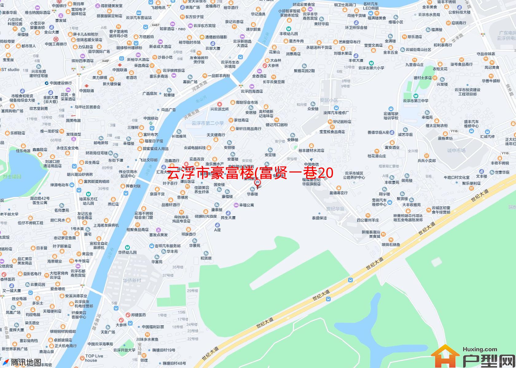 豪富楼(富贤一巷20号)小区 - 户型网
