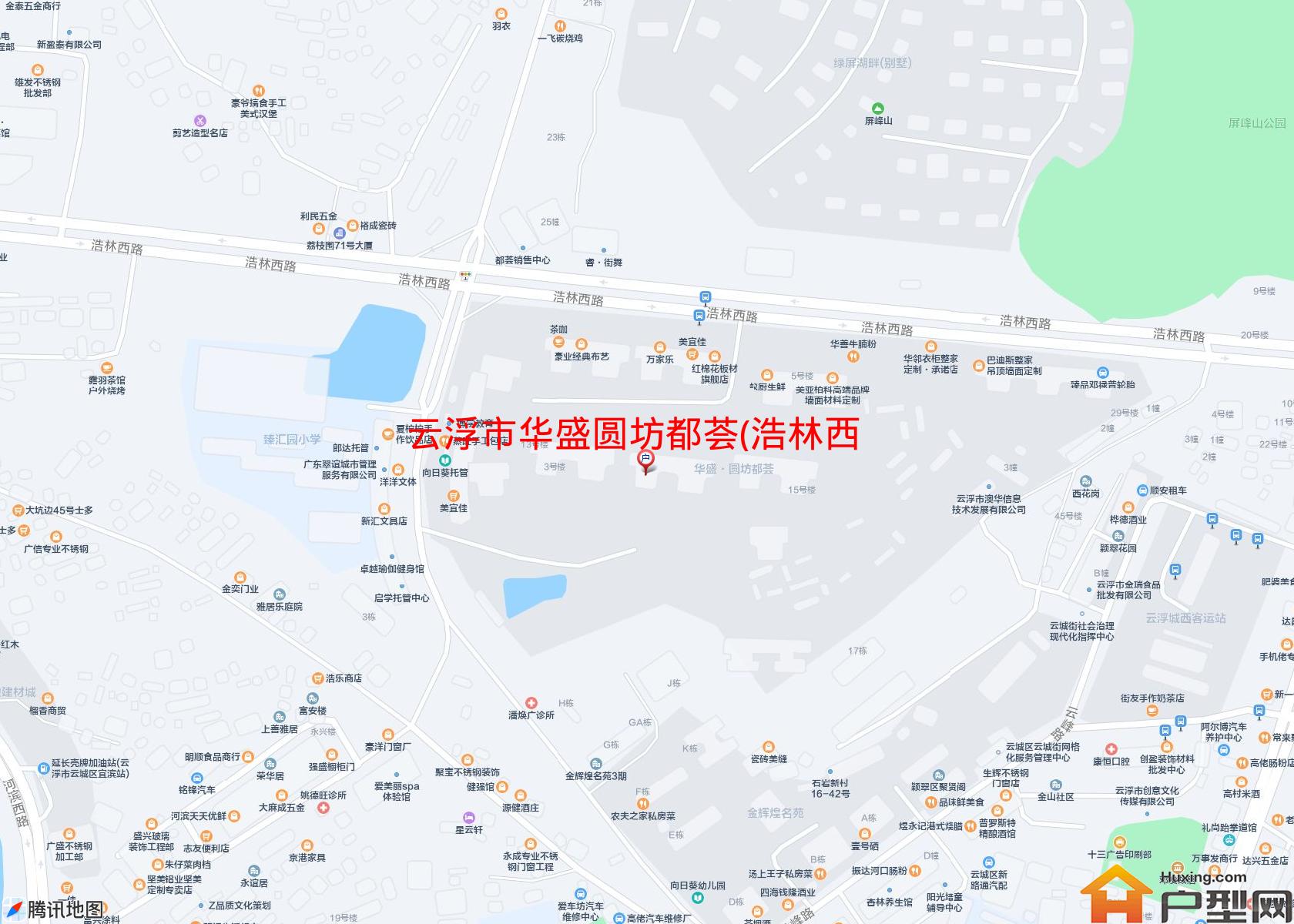 华盛圆坊都荟(浩林西路118号)小区 - 户型网