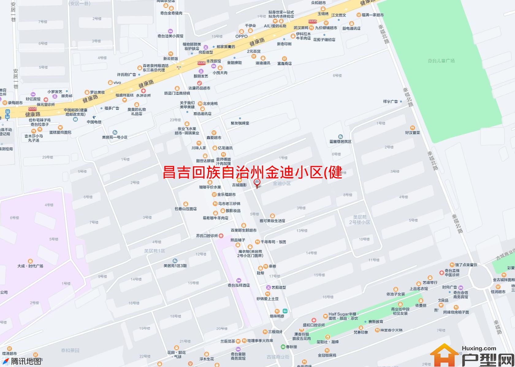 金迪小区(健康路)小区 - 户型网