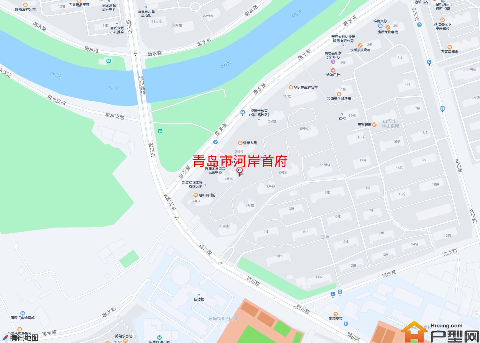 河岸首府小区 - 户型网