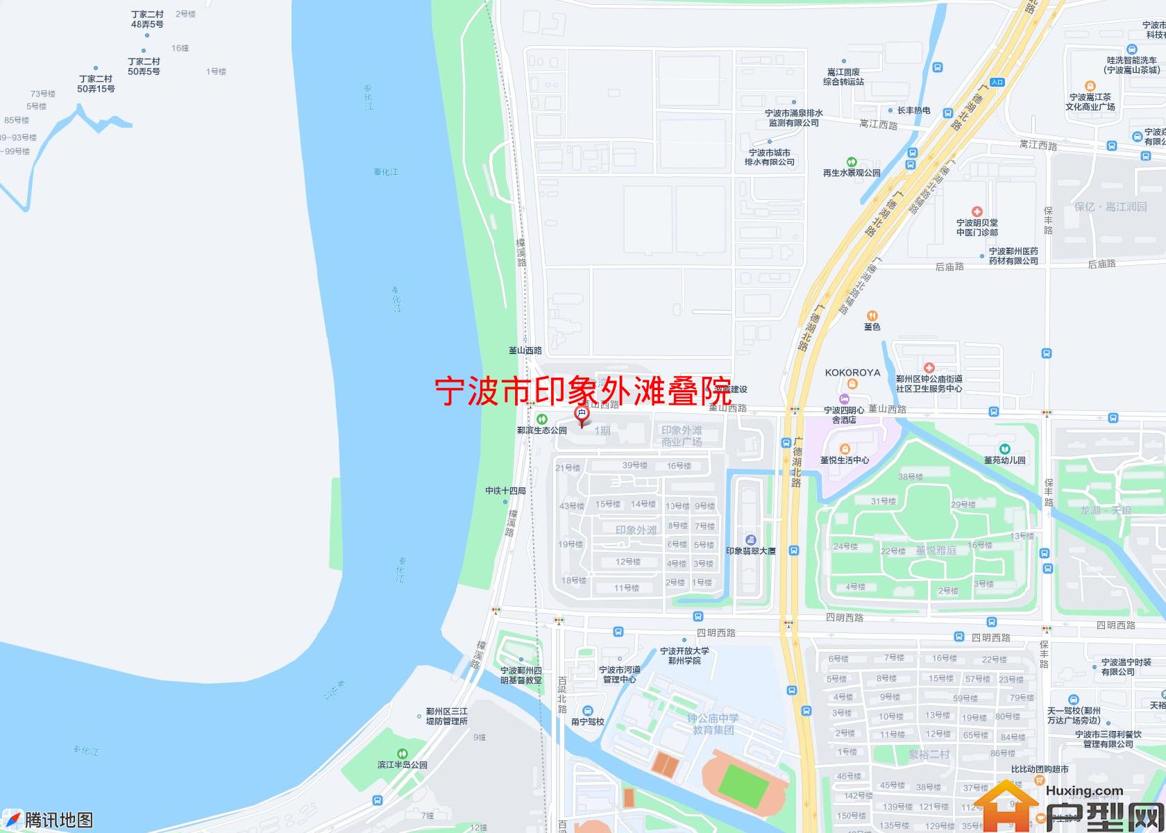 印象外滩叠院小区 - 户型网