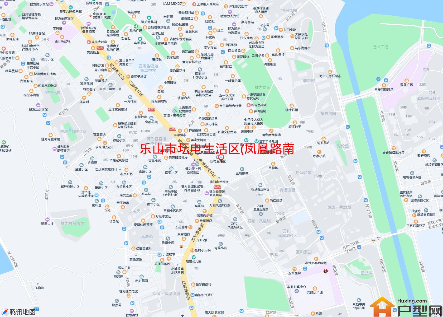 坛电生活区(凤凰路南段49号)小区 - 户型网
