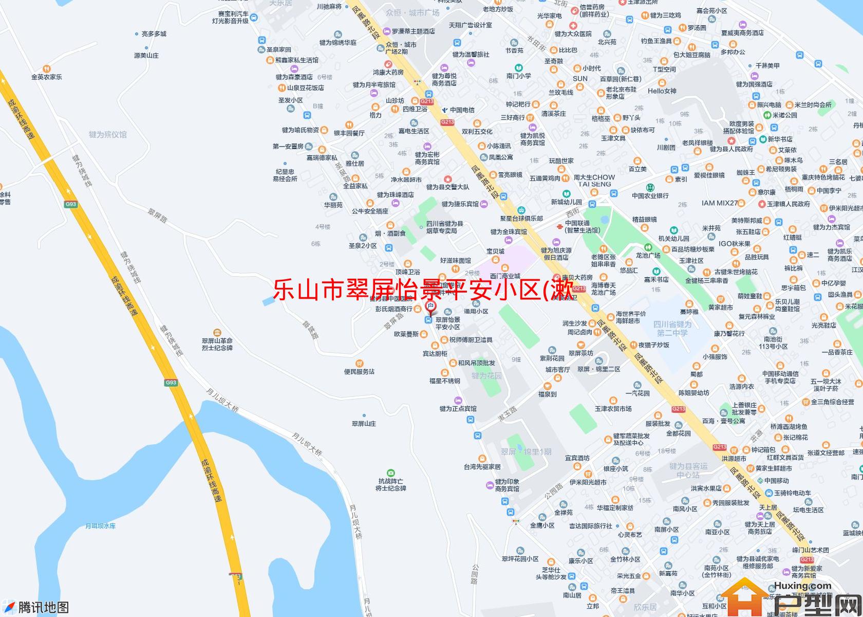 翠屏怡景平安小区(漱玉路12号)小区 - 户型网