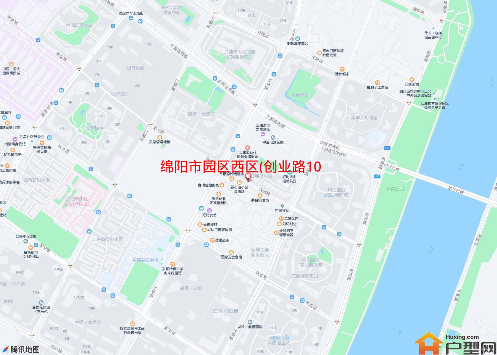 园区西区(创业路106号)小区 - 户型网