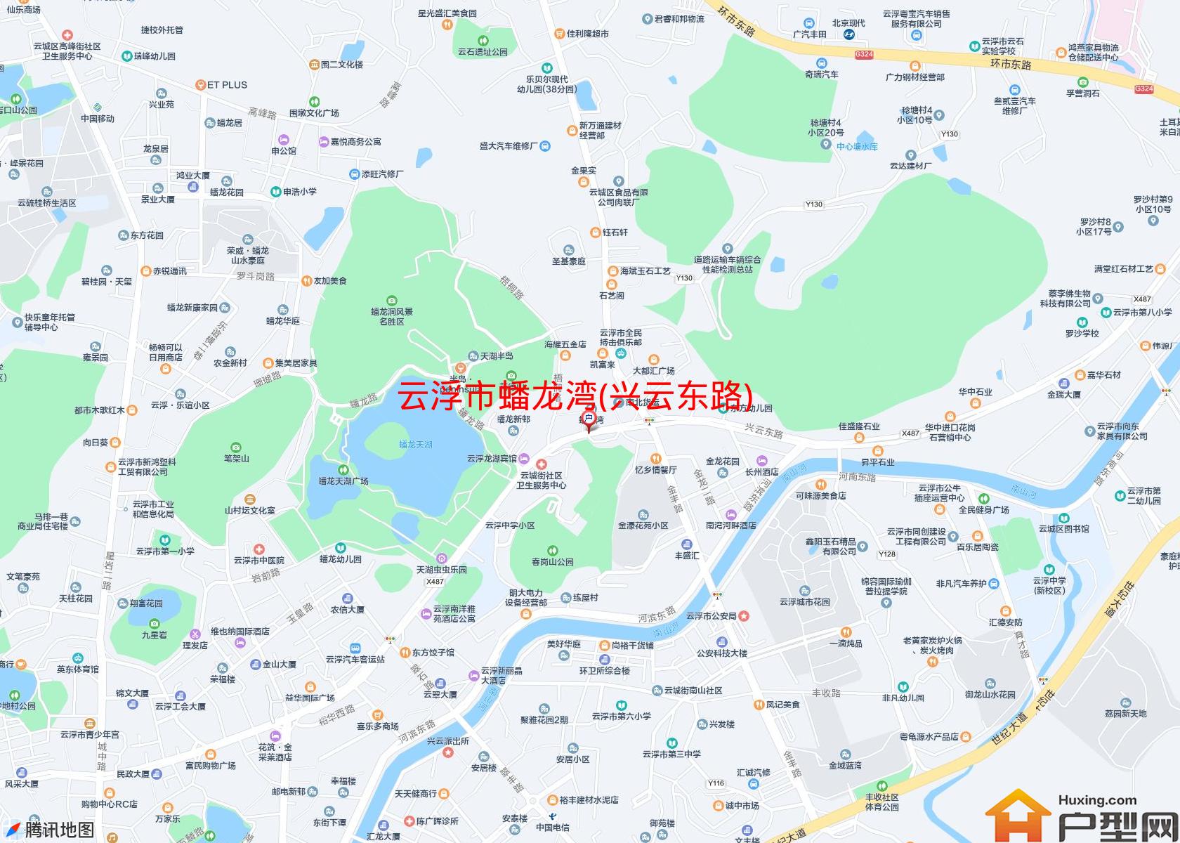 蟠龙湾(兴云东路)小区 - 户型网