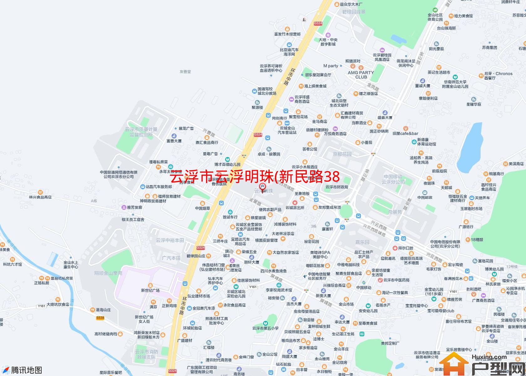 云浮明珠(新民路38号)小区 - 户型网