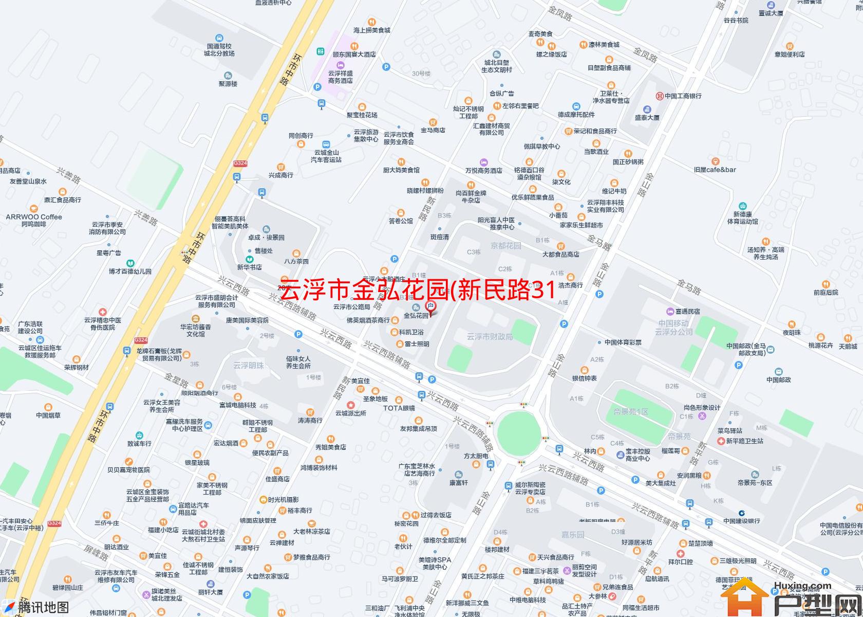 金弘花园(新民路31号)小区 - 户型网