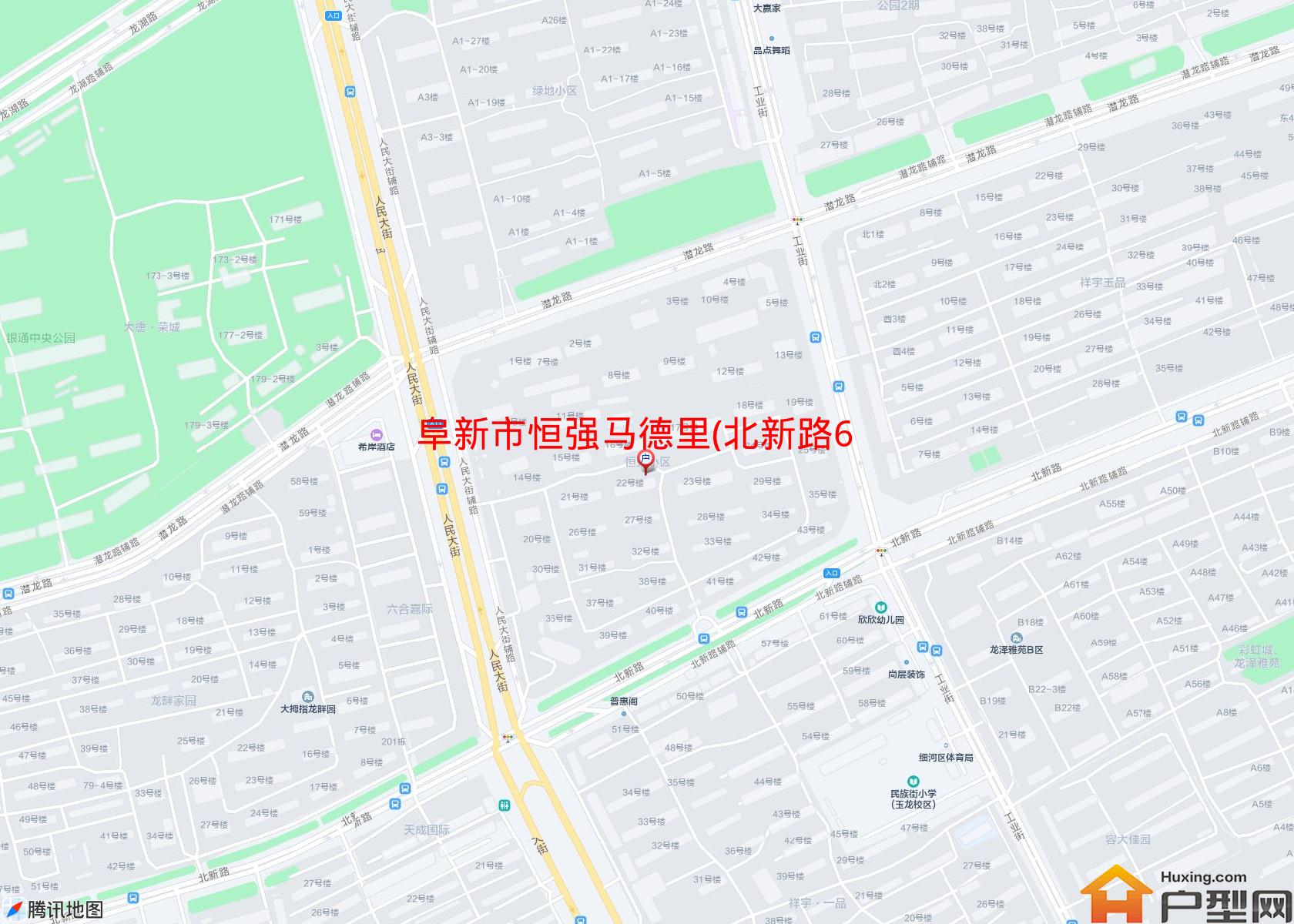恒强马德里(北新路65号 )小区 - 户型网