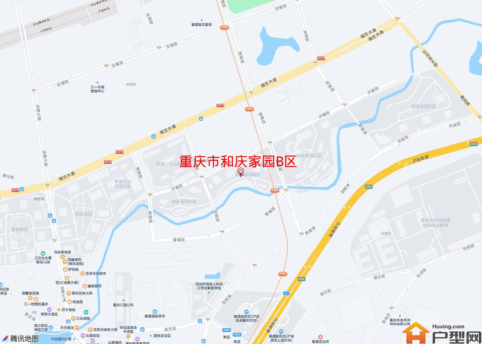 和庆家园B区小区 - 户型网