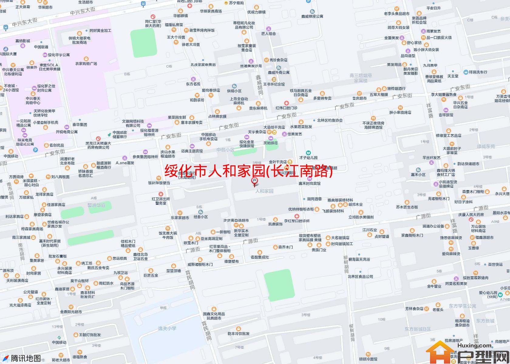 人和家园(长江南路)小区 - 户型网