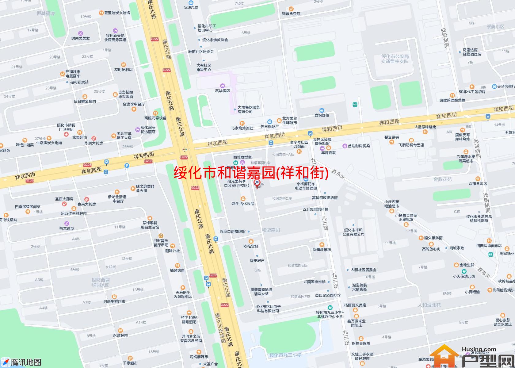 和谐嘉园(祥和街)小区 - 户型网