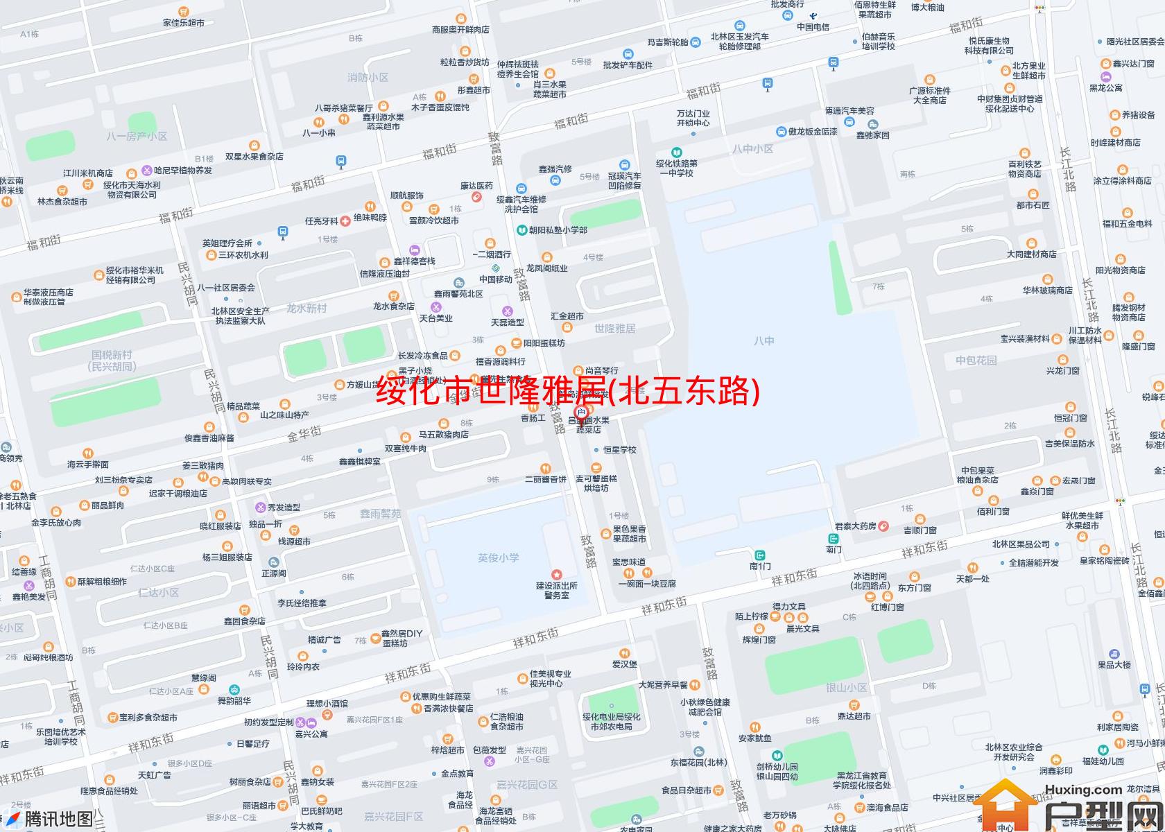 世隆雅居(北五东路)小区 - 户型网