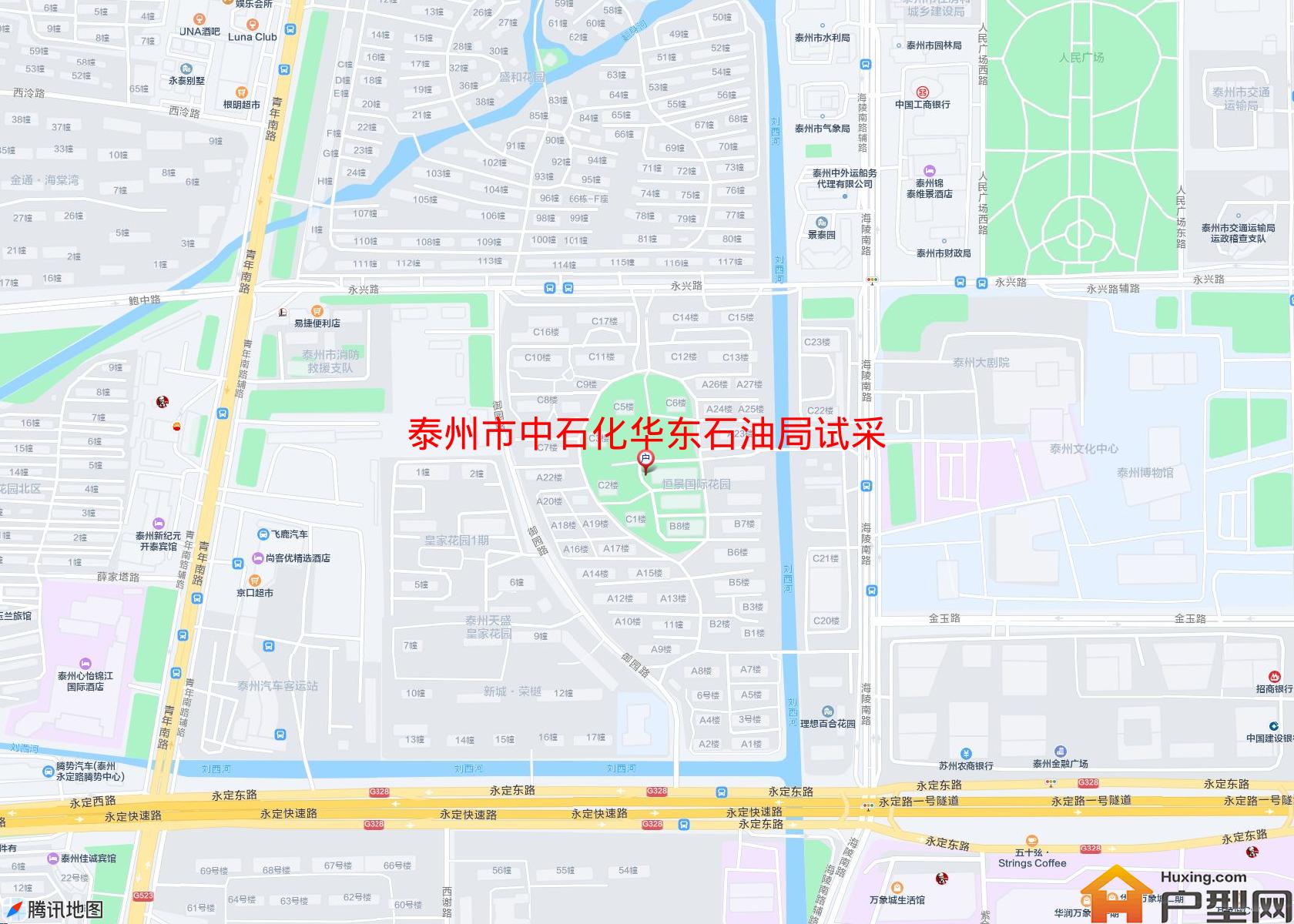 中石化华东石油局试采小区小区 - 户型网