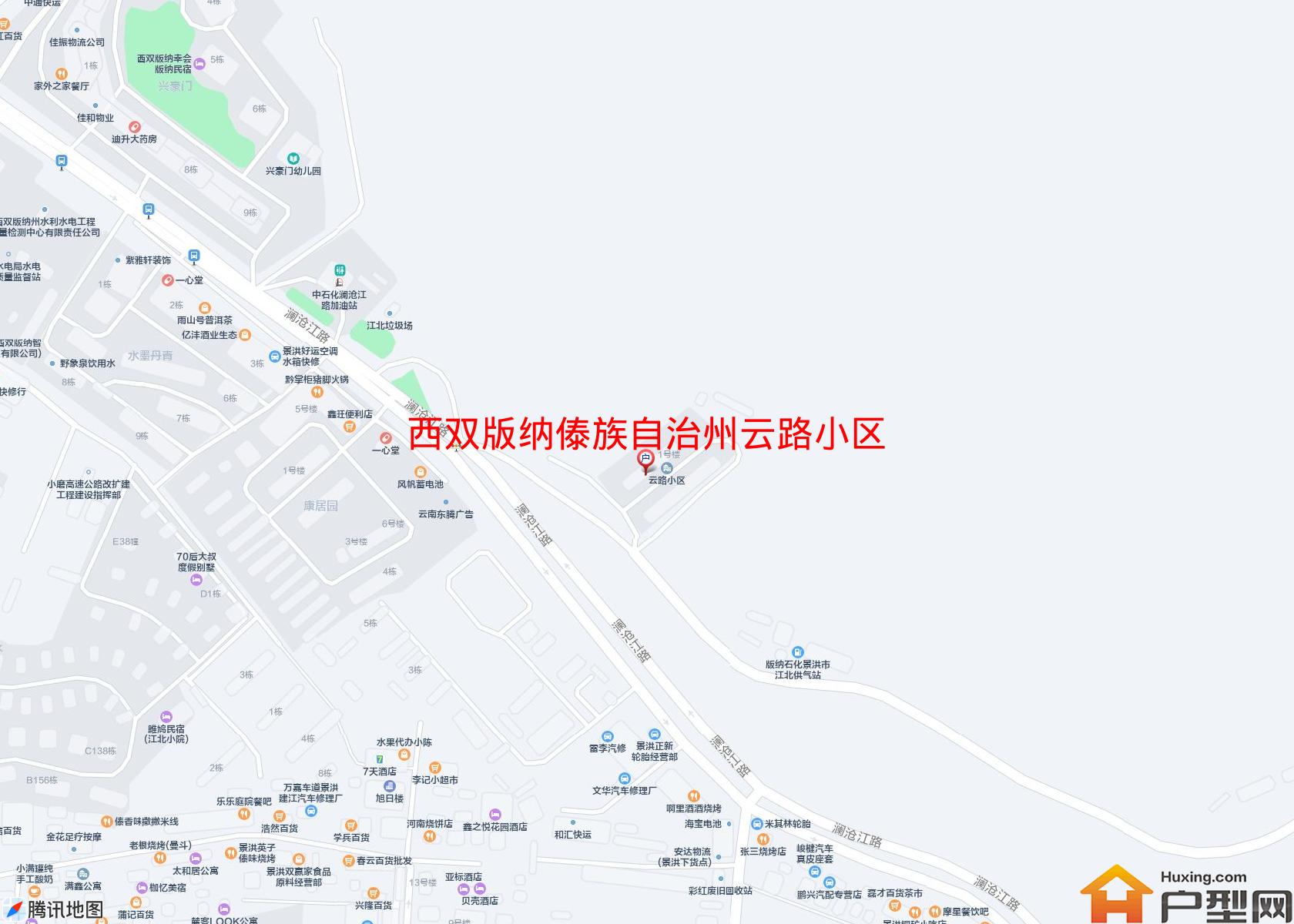 云路小区(澜沧江路)小区 - 户型网