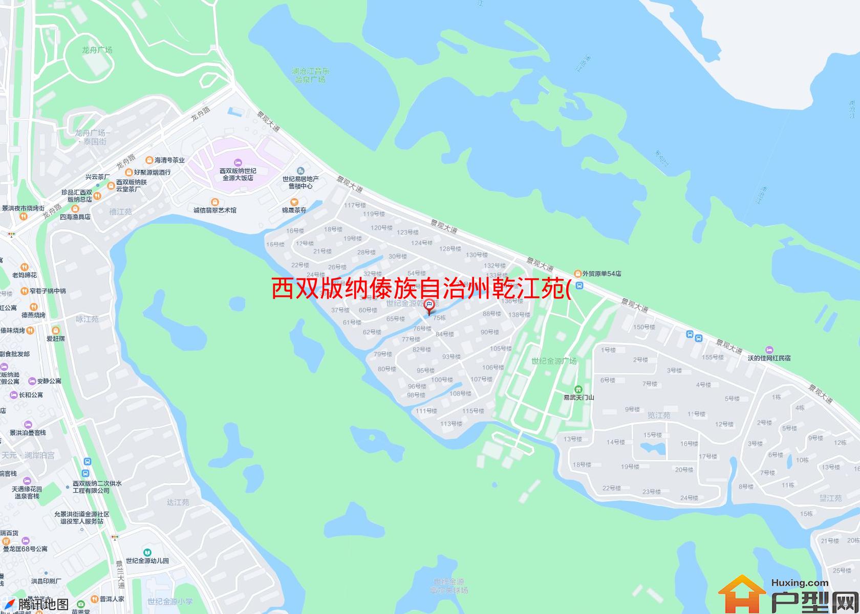 乾江苑(勐泐大道)小区 - 户型网