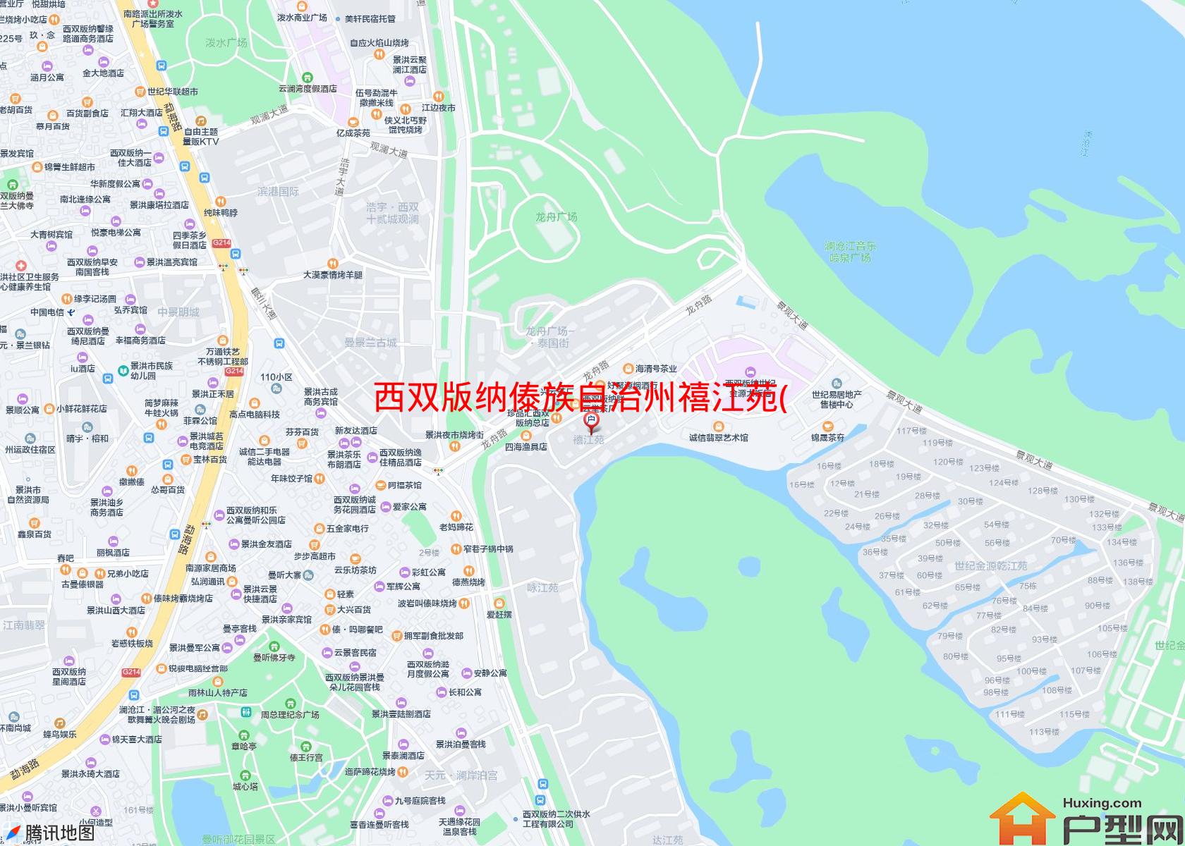 禧江苑(勐泐大道)小区 - 户型网