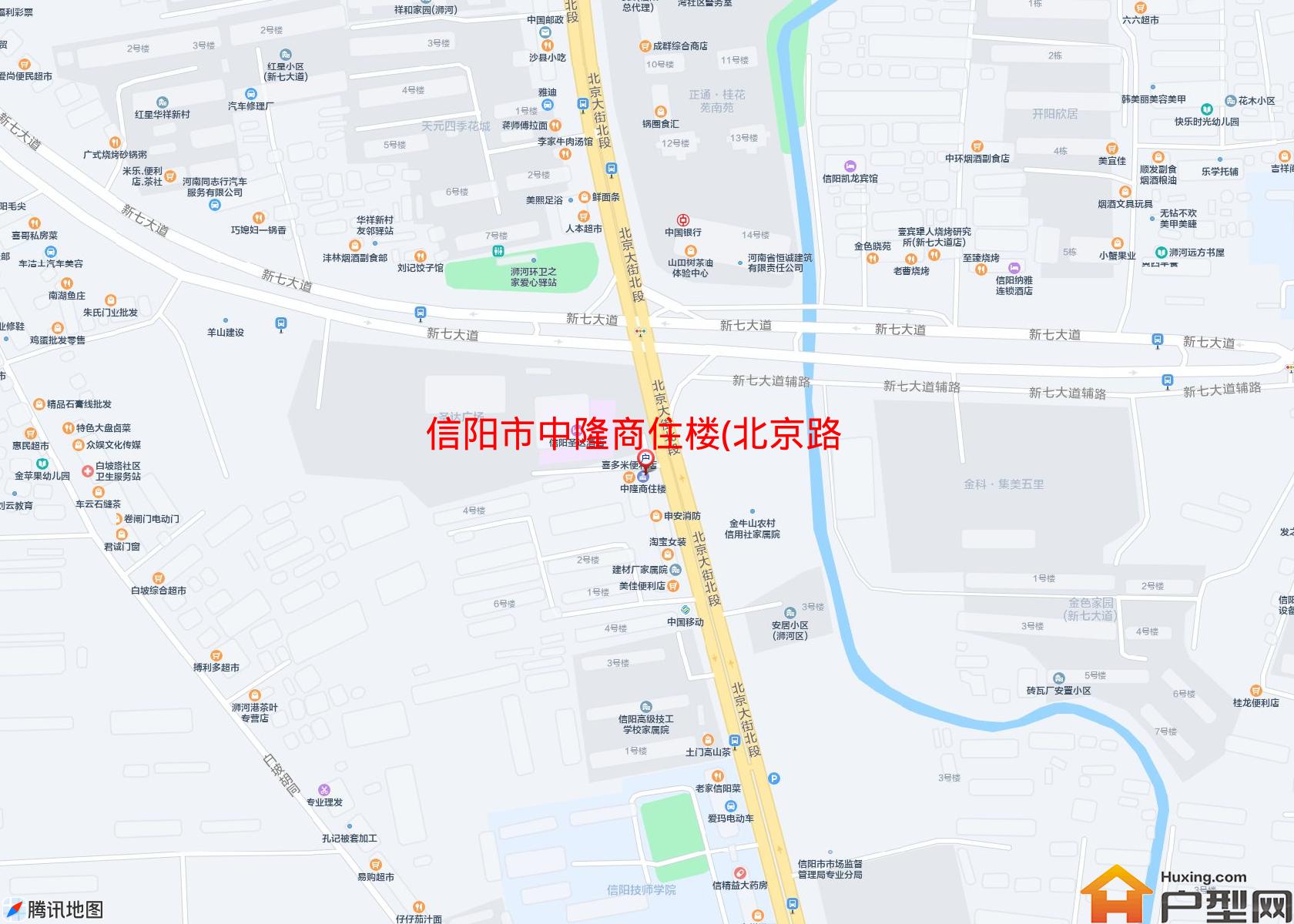 中隆商住楼(北京路,近中环路)小区 - 户型网